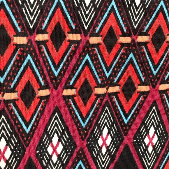 LulaRoe Julia Dress Geometric Print XXS - Picture 4 of 5